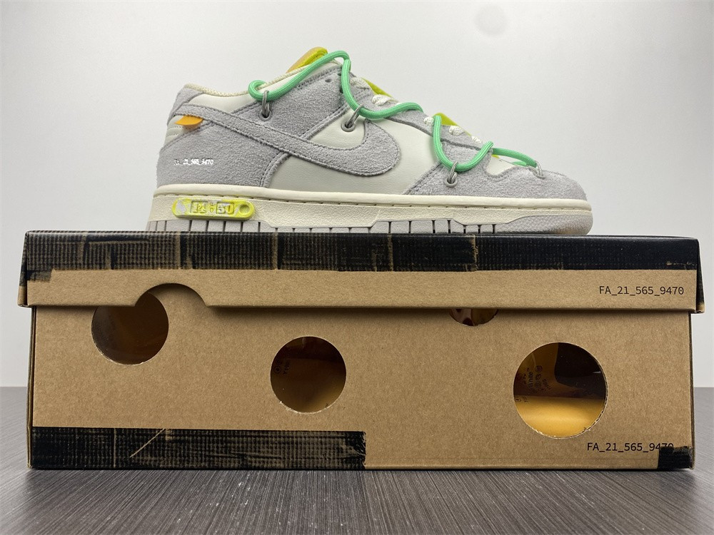 OF x Nk Dunk Low NO.14 Of 50 DJ0950-107