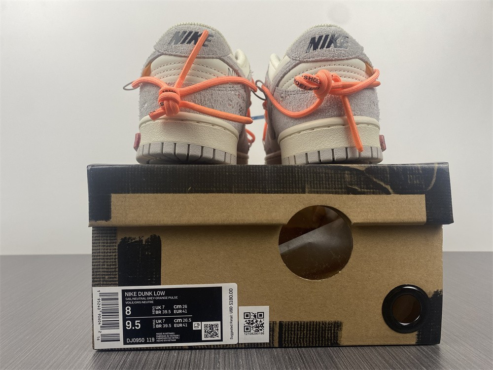 OF x Nk Dunk Low NO.19 Of 50 DJ0950-119