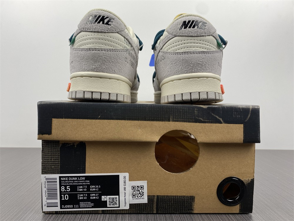 OF x Nike Dunk Low＂The 50＂ DJ0950-111