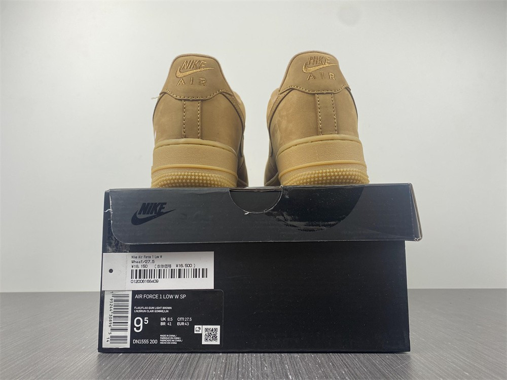 S*p reme x nike air force 1 low sp wheat dn1555-200