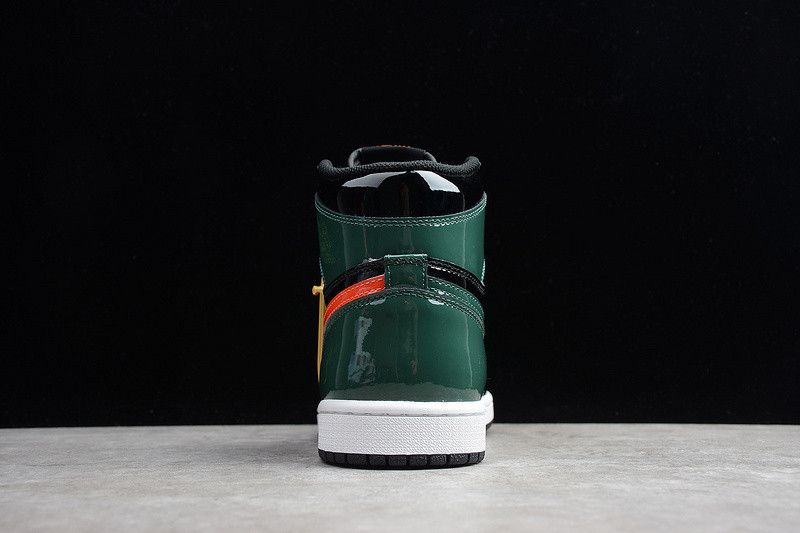 SoleFly x Air Jordan 1 Retro High OG Black/Team Orange-Fir AV3905-038