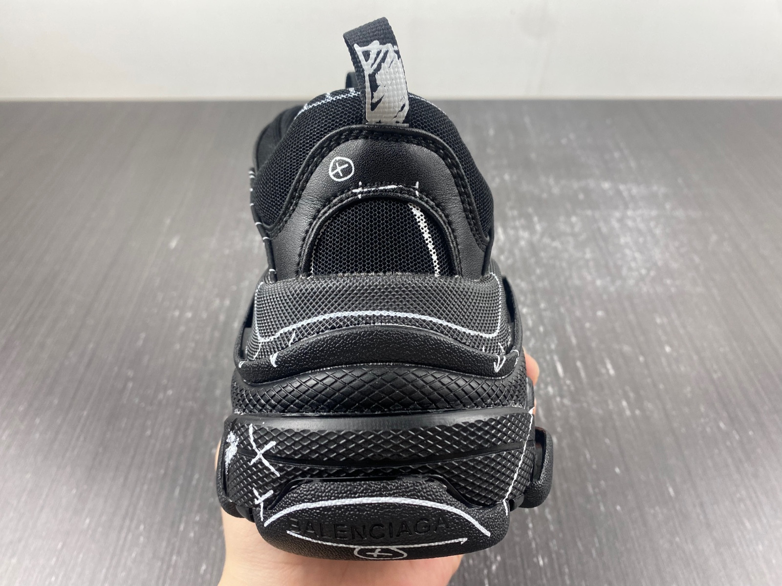 Ba*len*cia*ga triple s  536737 w2fw6 0102