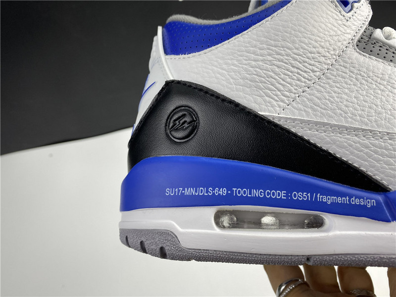Air Jordan 3 Retro White Blue Shoes CT8532-040