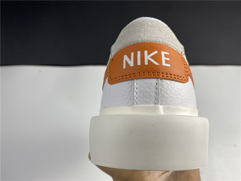 Sacai x Nike Blazer Low Orange Varisity White BV0076-107