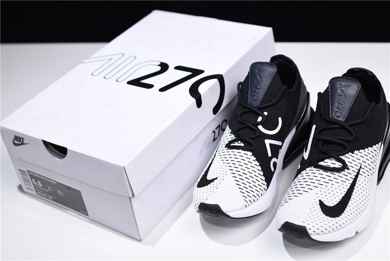 NIKE AIR MAX 270 FLYKNIT “WHITE/BLACK” AO1023-100