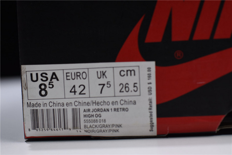 Air Jordan 1 Retro High OG “Neutral Grey” 555088-018