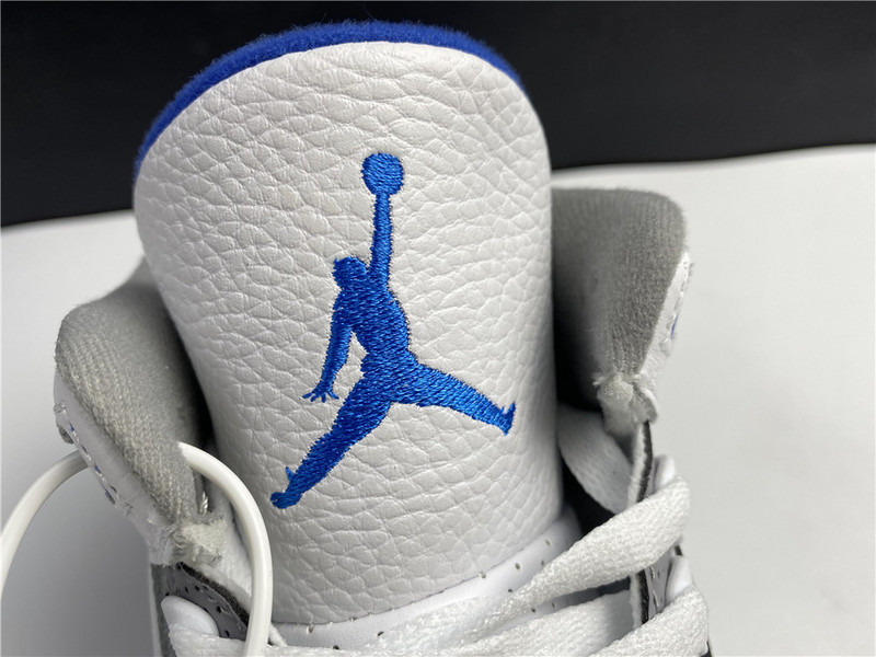 Air Jordan 3 Retro White Blue Shoes CT8532-040