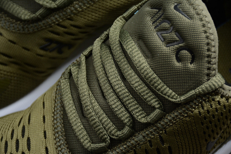NIKE mens AIR MAX 270 “MEDIUM OLIVE” AH8050-201