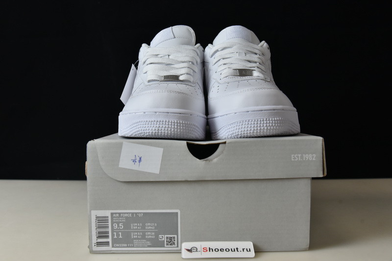 Nike Air Force 1 07 All Triple White Classic Shoes Sneakers AF1 315122-111