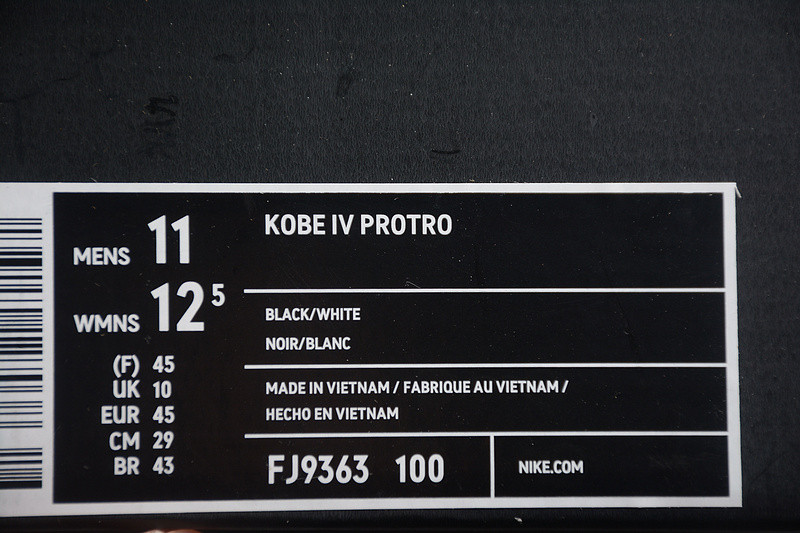 Nike Kobe 4 Protro Mambacita Gigi FJ9363-100