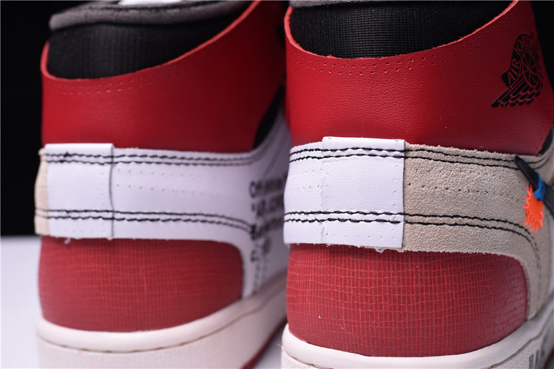 OFF WHITE Air Jordan 1 Retro Chicago The Ten AA3834-101