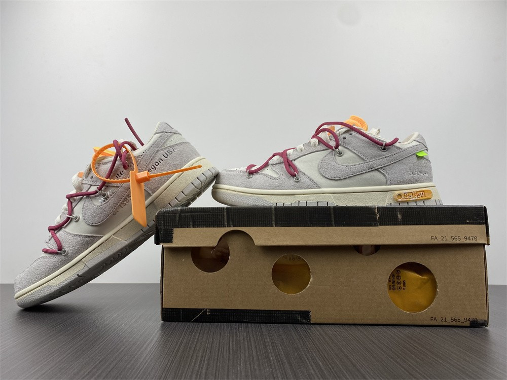 OF x Nk Dunk Low NO.35 Of 50 DJ0950-114