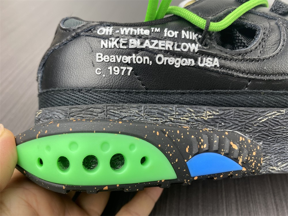 Nike Blazer Low x OF "Black / Green" DH7863-001