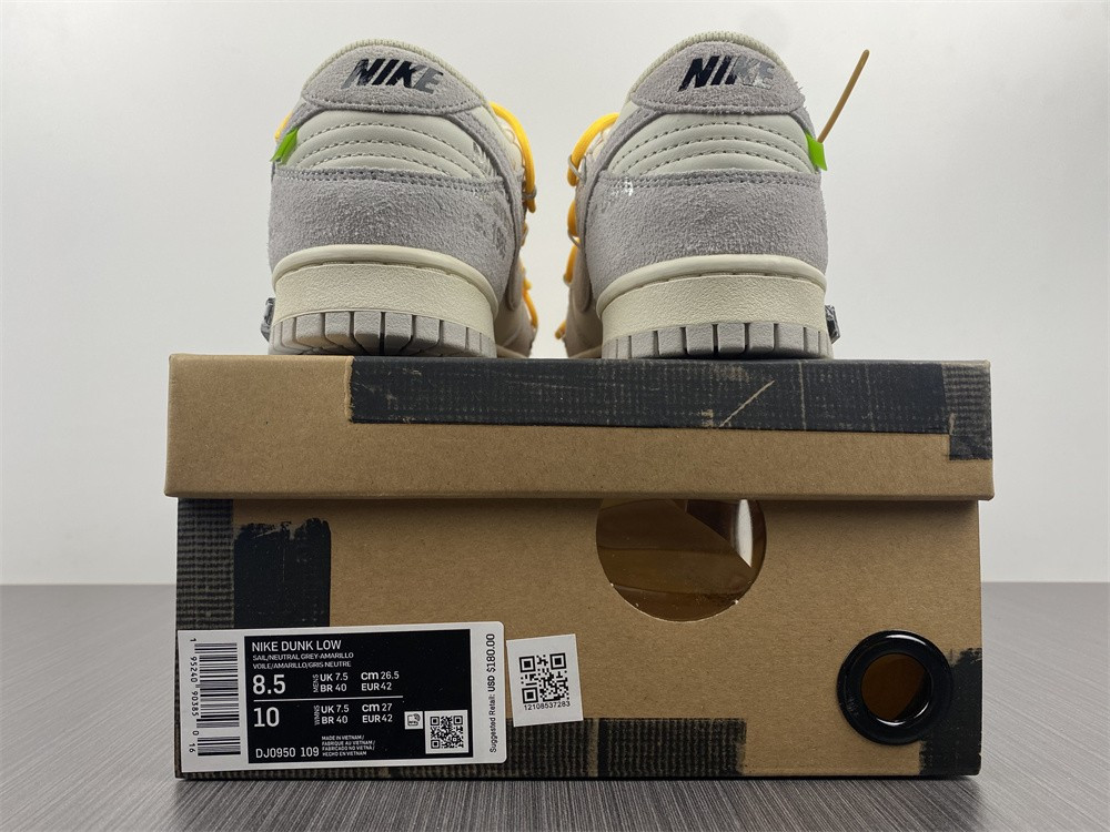 OF x Nk Dunk Low NO.39 Of 50 DJ0950-109