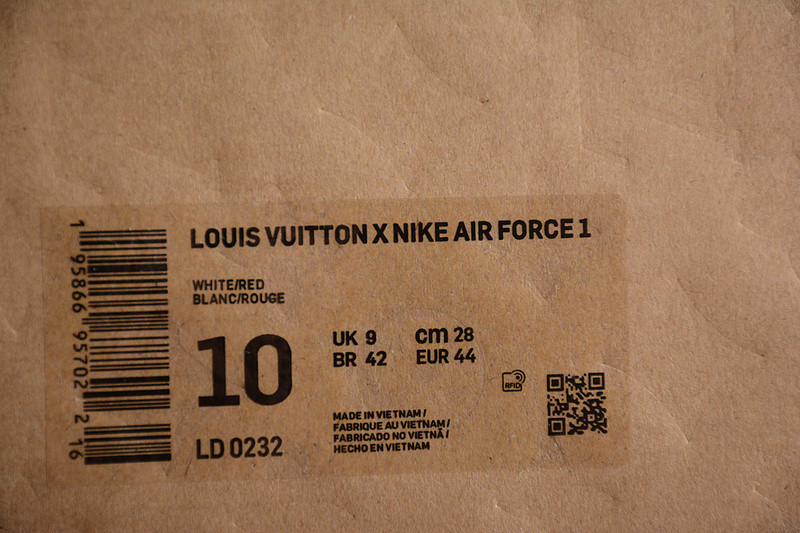 AIR FORCE 1 LOW RED/WHITE LA2314-102