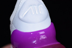 Nike womens  Air Max 270 white purple AH6789 106